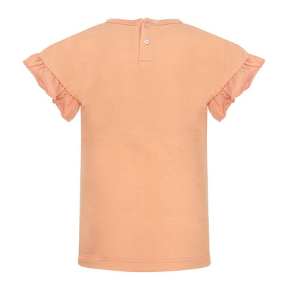 Koko Noko-Meisjes T-shirt ss-Faded oranje
