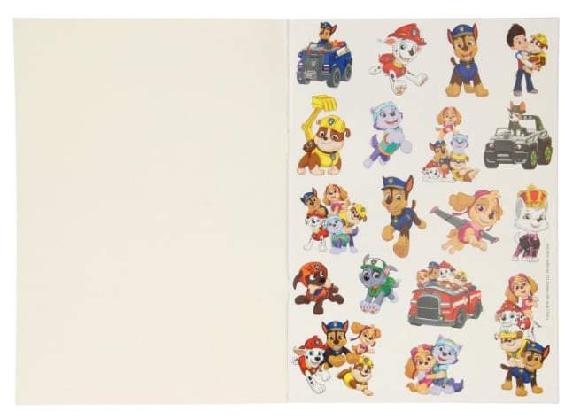 Paw Patrol Kleurboek met stickers- 32 pagina's