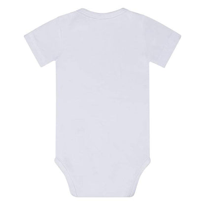 Dirkje-Baby romper korte mouw- Wit