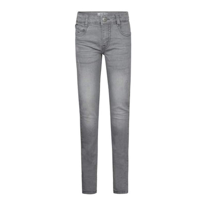 No Way Monday-Meisjes broek jeans skinny fit-Grijs