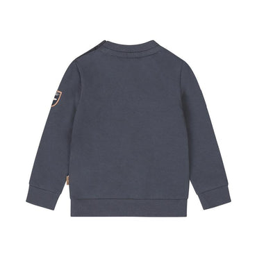 Dirkje-Jongens Sweater met ronde hals-Navy