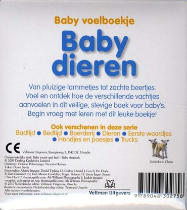 CBC-Baby voelboekje Baby dieren-White