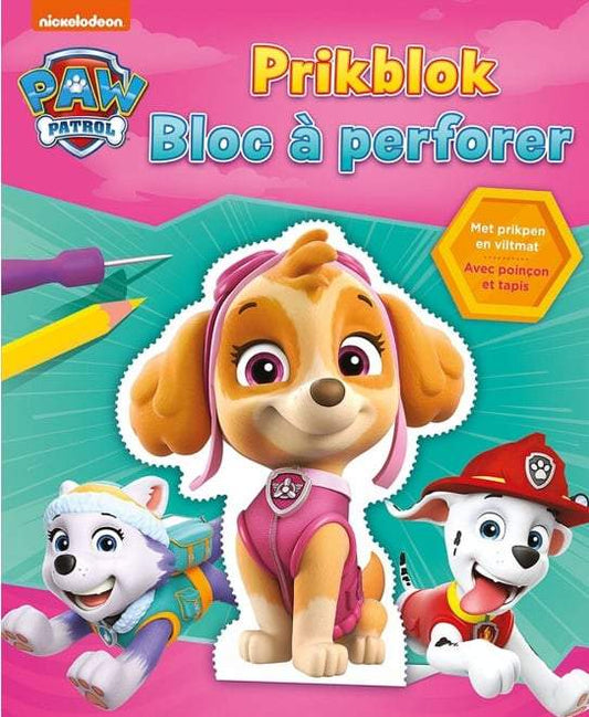 Deltas-Paw Patrol prikblok-roze