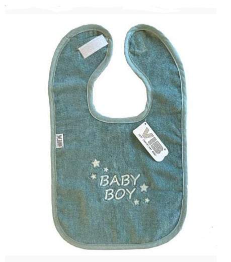 VIB-Slabbetje Baby Boy- Mosgroen