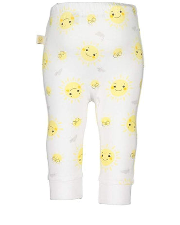 Blue Seven-Baby broek-Wit