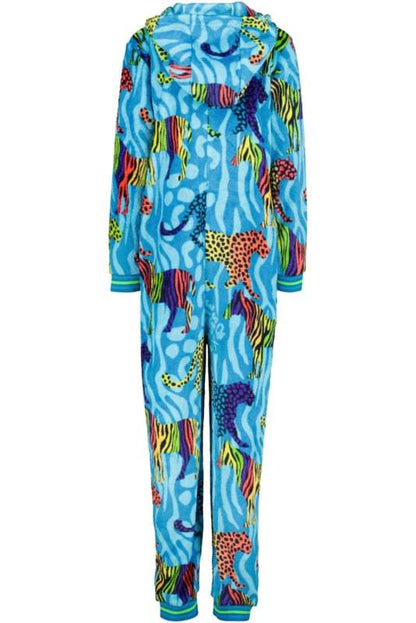 4President-Onesie  kind Jessie-Leonard aop-Blauw