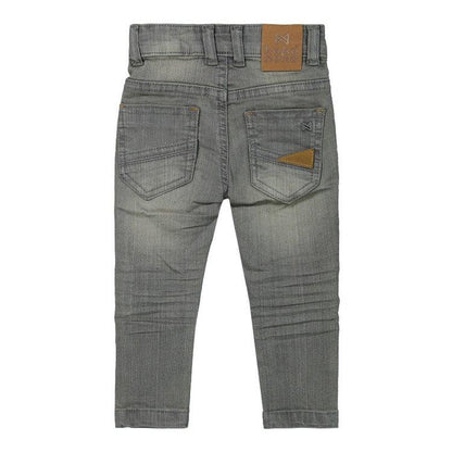 Koko Noko-Jongens broek-jeans skinny fit-Grijs