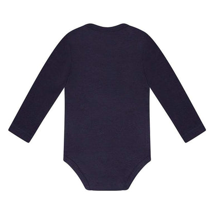 Dirkje-Baby Jongens romper lange mouw- Navy