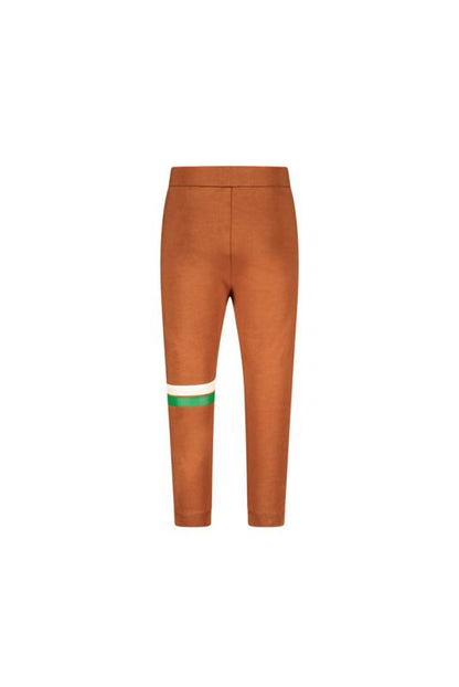 The New Chapter-Broek met strepen-Bruin