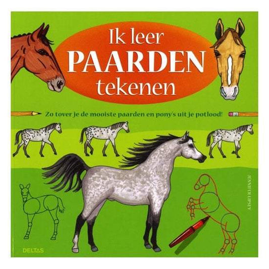 Deltas-Ik leer paarden tekenen- Groen