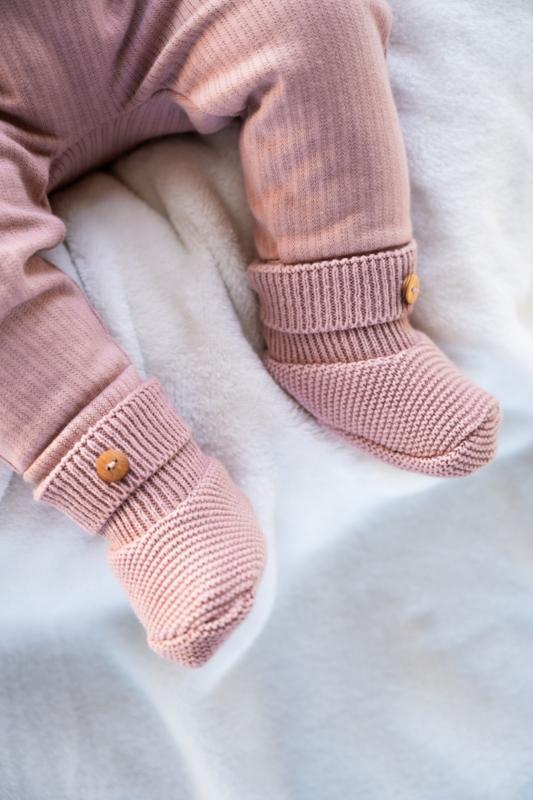 Klein Baby-Broek Rib-Fawn