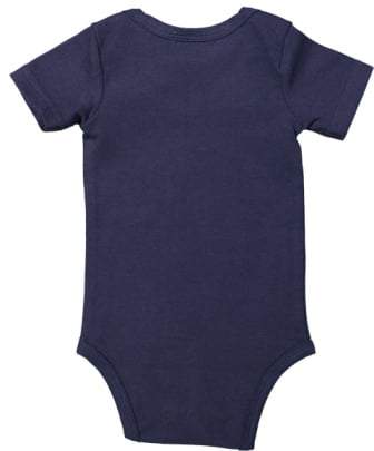 Dirkje-Baby Jongens romper korte mouw- Navy