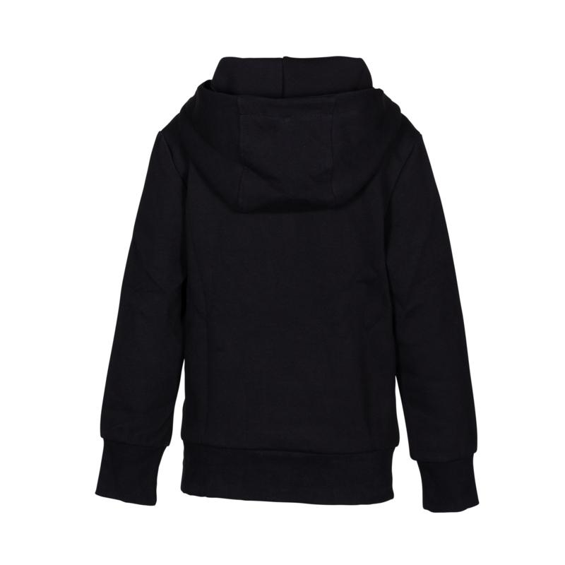 Dutch Dream Denim-Boys DDD TECH hoodie zwart met logo print Mkulima-Black