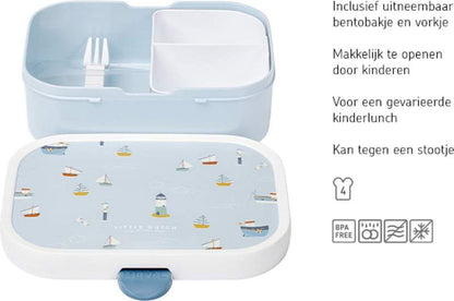 Mepal - Campus bento lunchbox - Little Dutch - Broodtrommel - 750 ml - Sailors bay