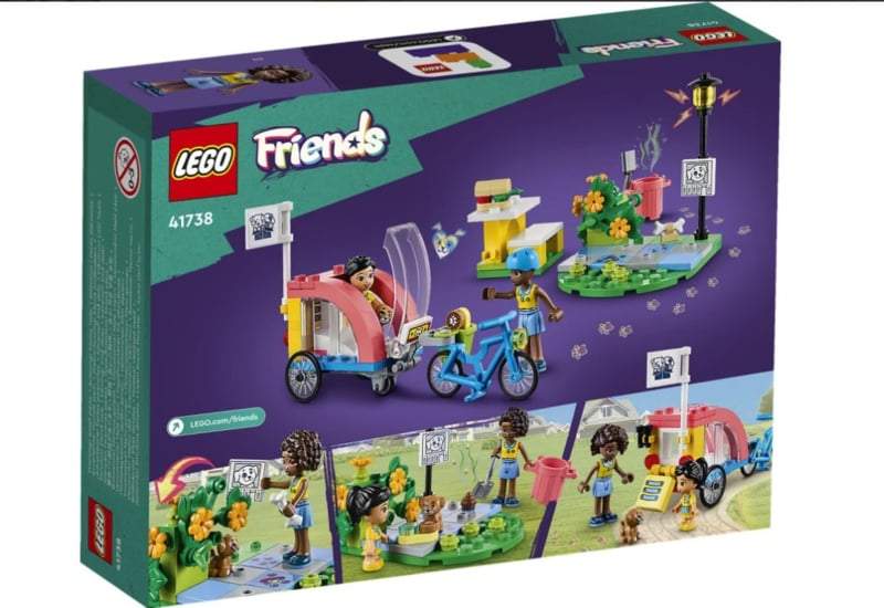 LEGO Friends Honden reddingsfiets-41738-Multi Color