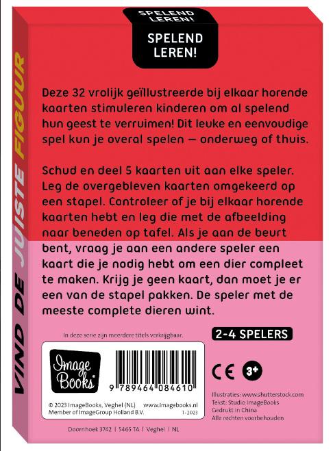 Image Books-Spelend leren-Vind de juiste figuur-pink