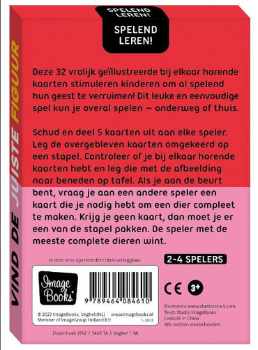 Image Books-Spelend leren-Vind de juiste figuur-pink