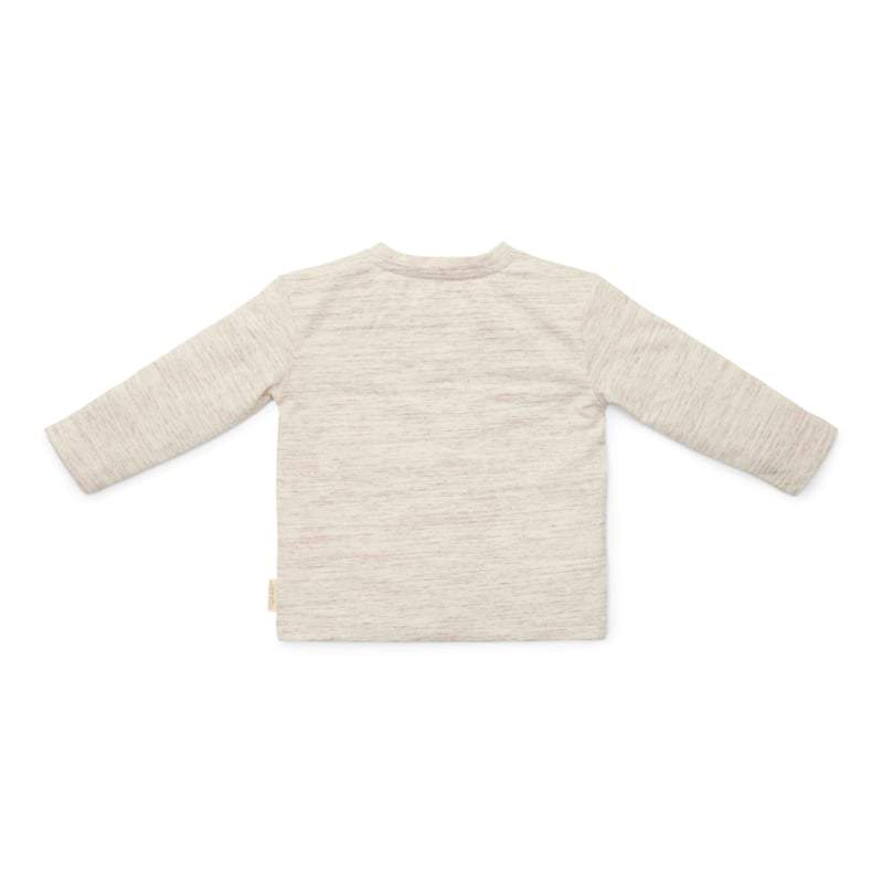 Little Dutch-Jongens T-shirt lange mouw -Off white