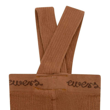 Ewers Rib Maillot met bretels-brick brown