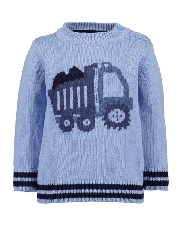 Blue Seven-Jongens pullover-Licht blauw