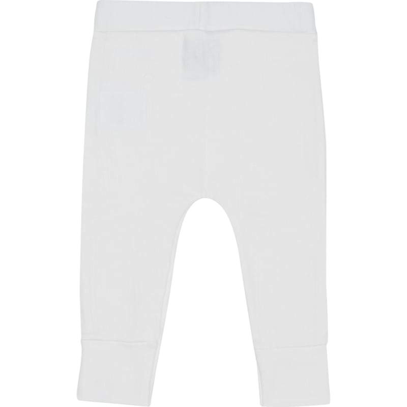 Klein Baby-Broek Rib-Natuurlijk wit