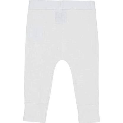 Klein Baby-Broek Rib-Natuurlijk wit