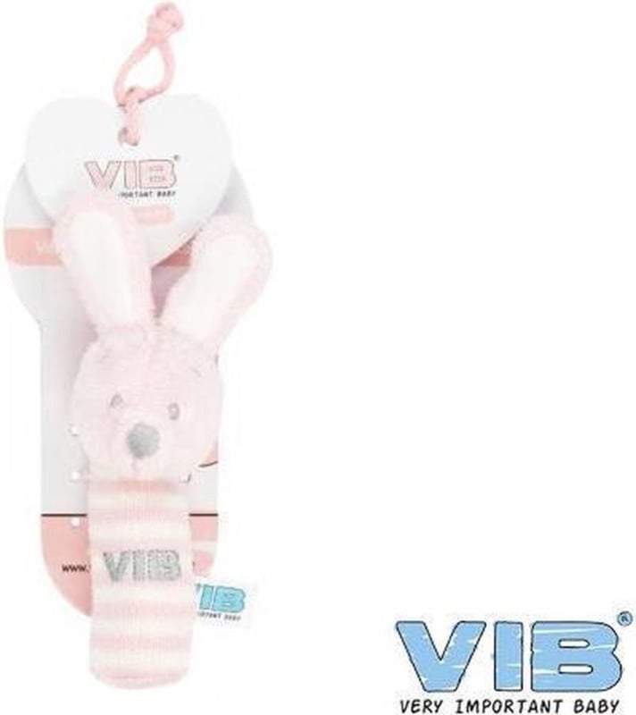 VIB-Girls Squeaker met Konijnenhoofd-Rose