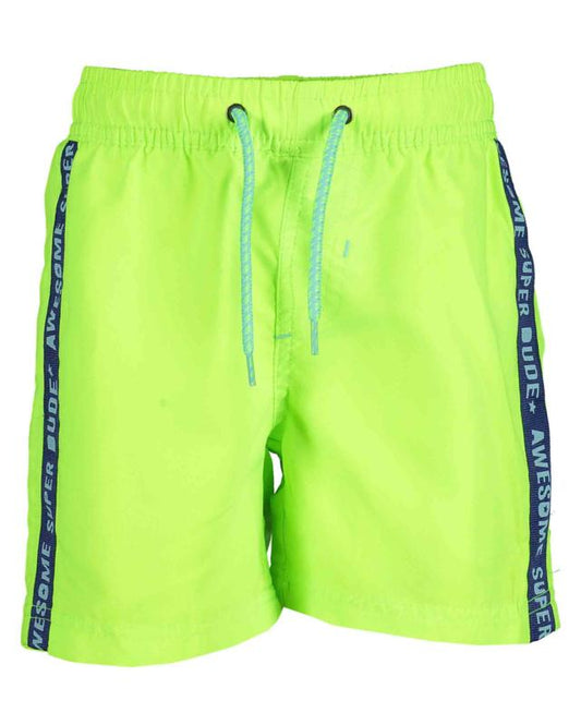 Blue Seven-Jongens woven beach bermuda-Licht groen