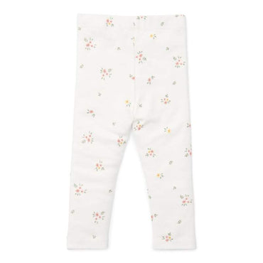 Little Dutch-Broek AOP- Bunny-Gebroken wit