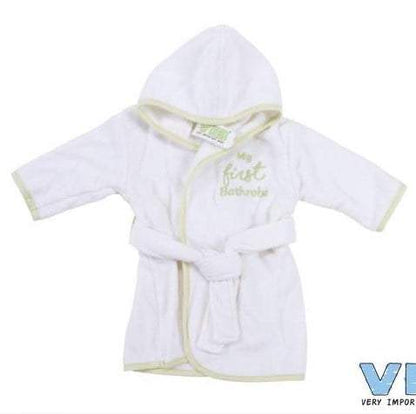 VIB-Badjas- My First Bathrobe-Wit-Mint