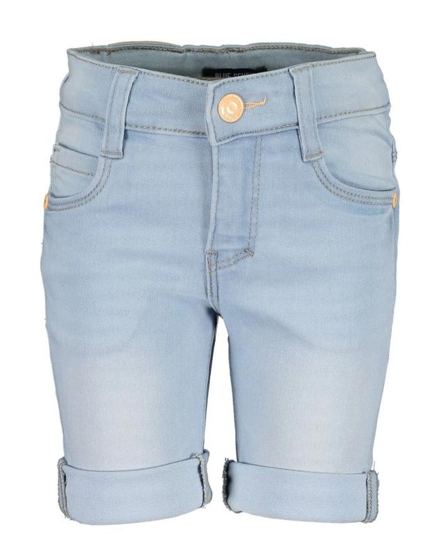 Blue Seven-Meisjes jeans broek bermuda-Licht Blauw