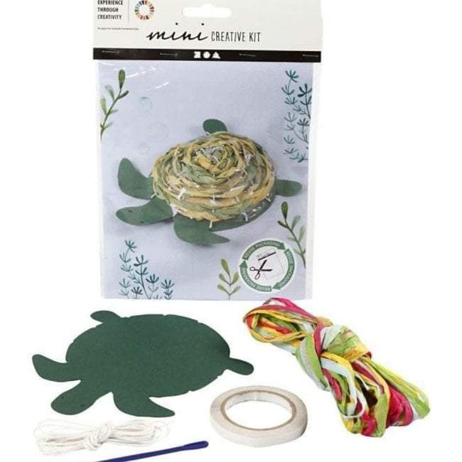 Creotime-Mini Creative Kit-Schildpad-multi color