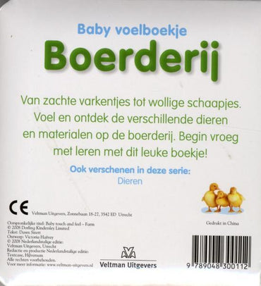 CBC-Baby voelboekje Boerderij-White