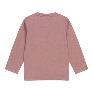 Koko Noko-Meisjes T-shirt ls-Dark Taupe