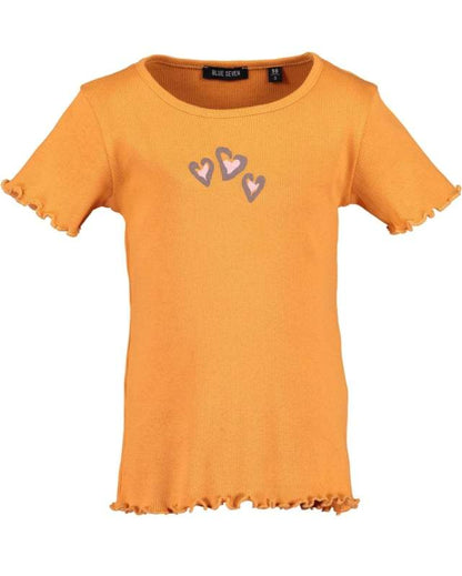 Blue Seven-Meisjes t-shirt-Oranje