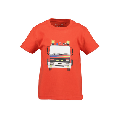 Blue Seven-Jongens t-shirt-Rood