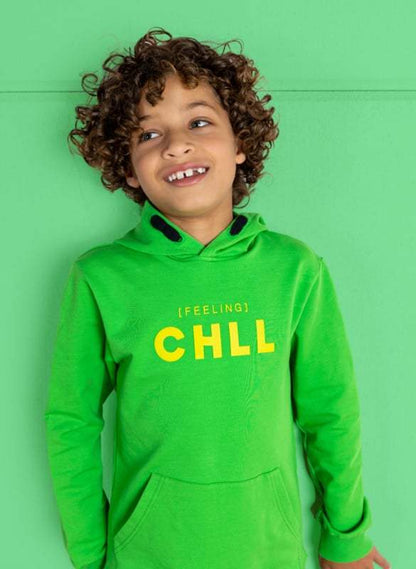 Studio Chill-Jongens sweater Floyd-Groen