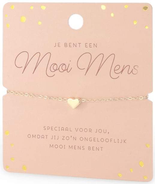 Miko- Armband- Je bent een Mooi Mens