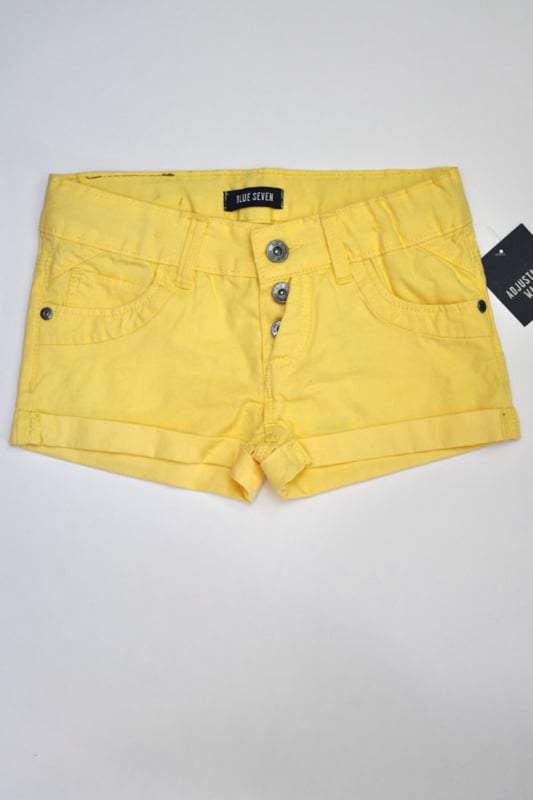 Blue Seven-Meisjes broek kort -Yellow Lady- Geel