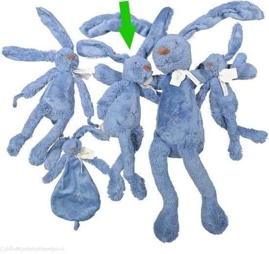 Happy Horse-Rabbit Richie 38 cm- Deep Blue