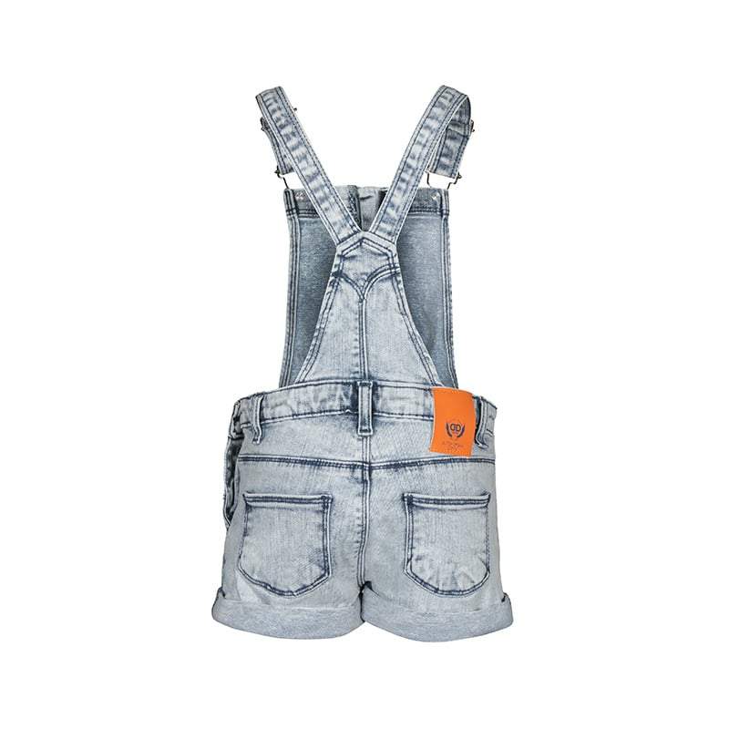 Dutch Dream Denim-Meisjes Dungarees-PIKA-hyper strech-Blauw