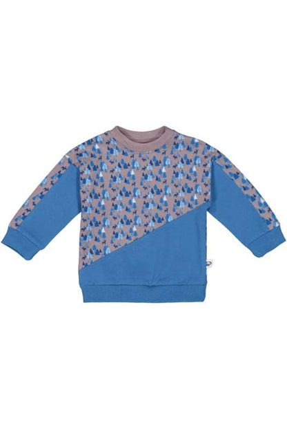 4President-Jongens Sweater Branco-Donker blauw