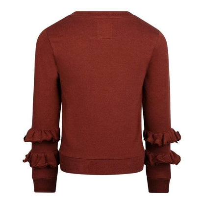 Koko Noko-Meisjes Sweater ls-Brique red