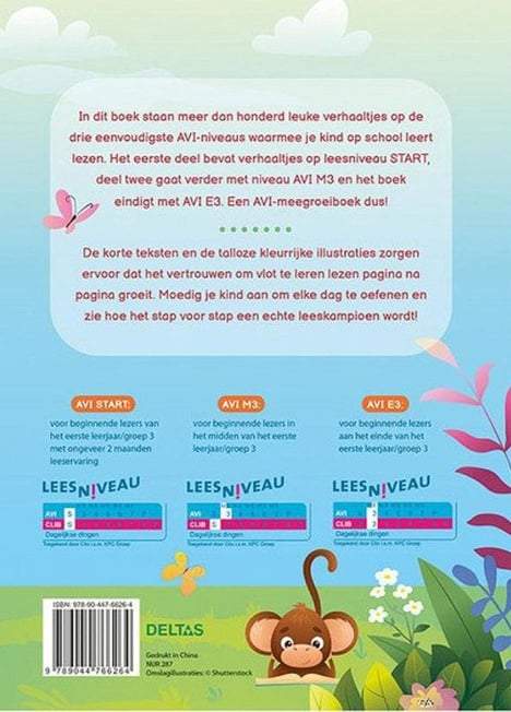 Deltas-Ik leer lezen!- AVI-meegroeiboek