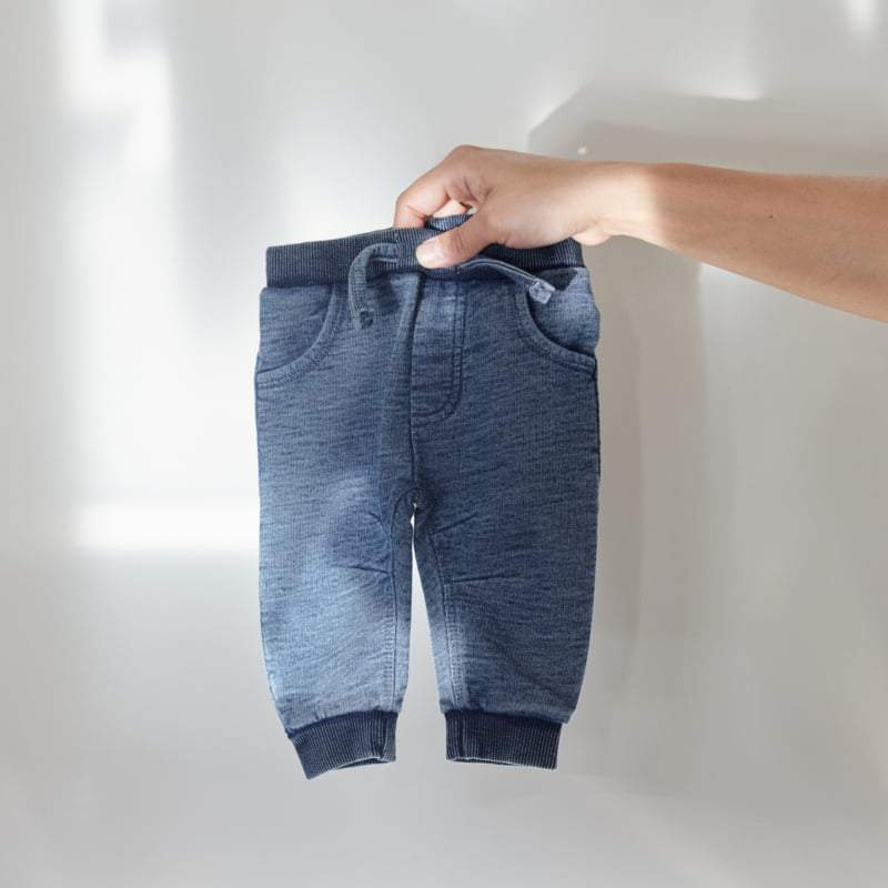 Dirkje-Baby broek -Blue jeans