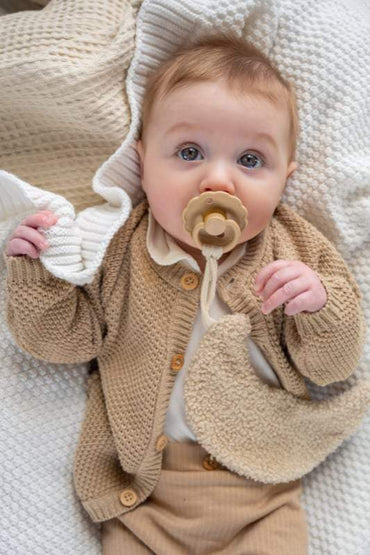 Klein Baby-Vest-Filipe Beige