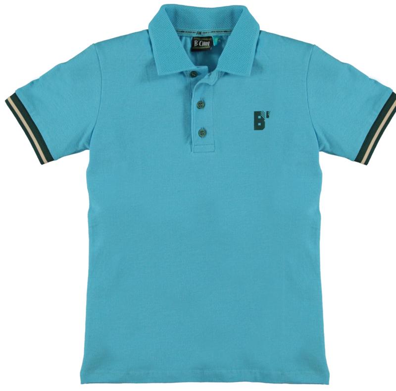 BChill-Jongens Polo Henry-Aqua