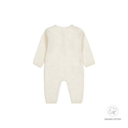 Dirkje-babypakje 1pce organic cotton-Gebroken wit