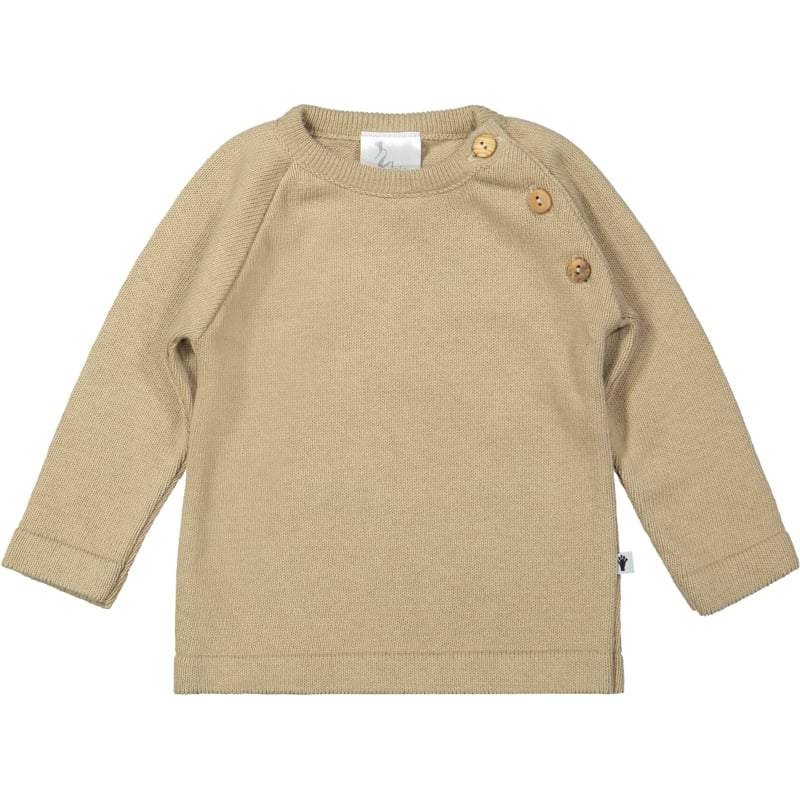 Klein Baby-T-Shirt lange mouw-Filipe beige