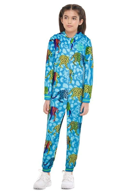 4President-Onesie  kind Jessie-Leonard aop-Blauw